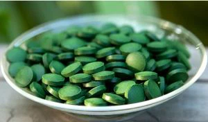 Chlorella Chlorella Chlorella Chlorella เม็ดอาหารเสริมสาหร่าย Spirulina อินทรีย์สาหร่ายเกลียวทอง Spirulina Pacifica